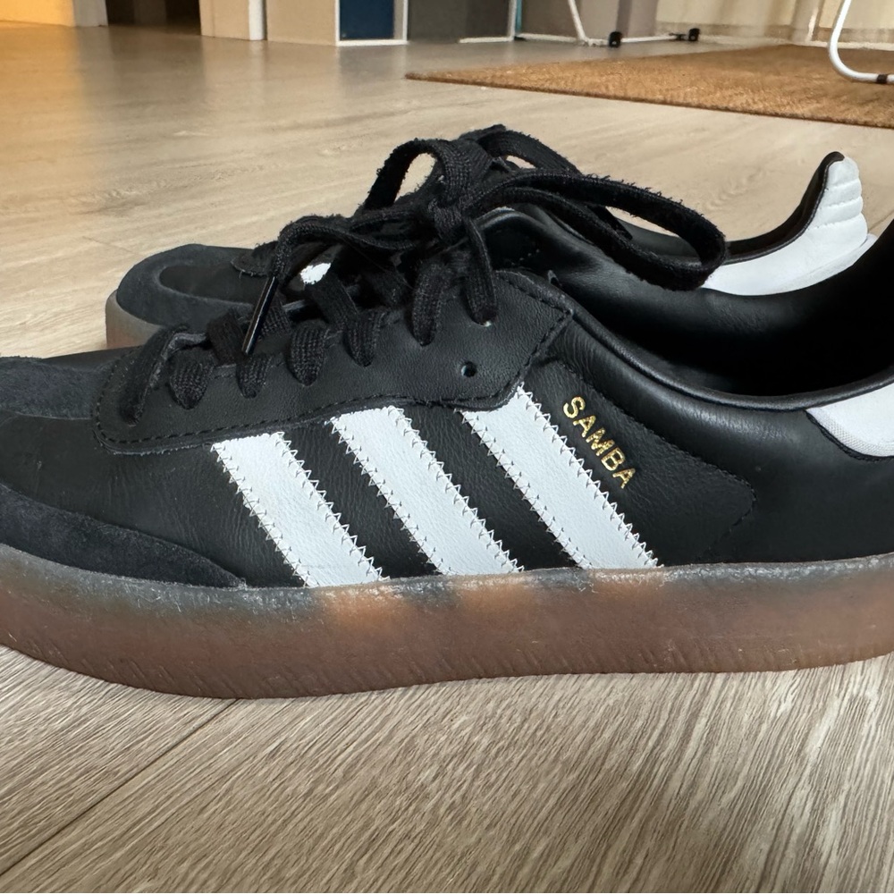 Adidas Samba Black and White Shoes